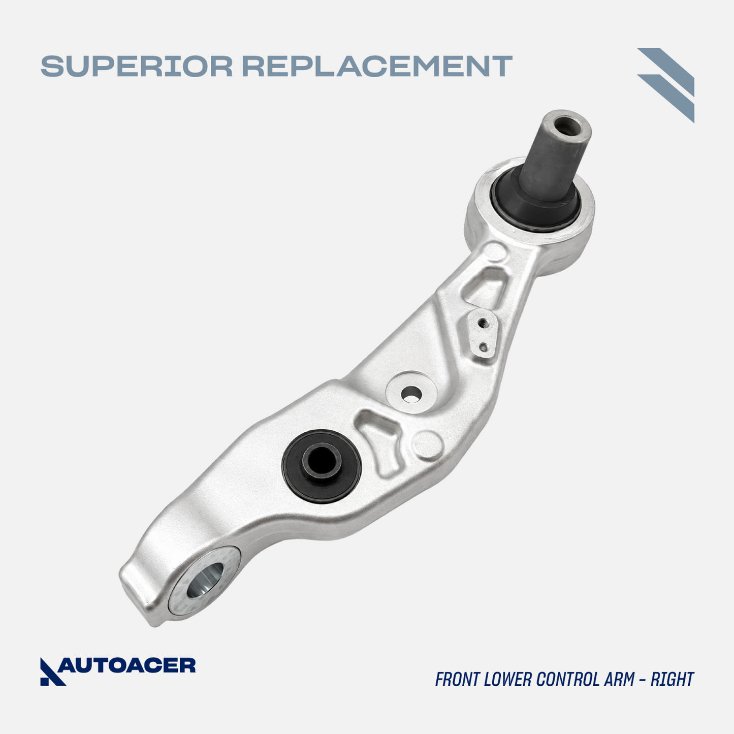 AUTOACER 2p Front Lower Suspension Control Arms for Lexus LS460 LS460L RWD 06-17