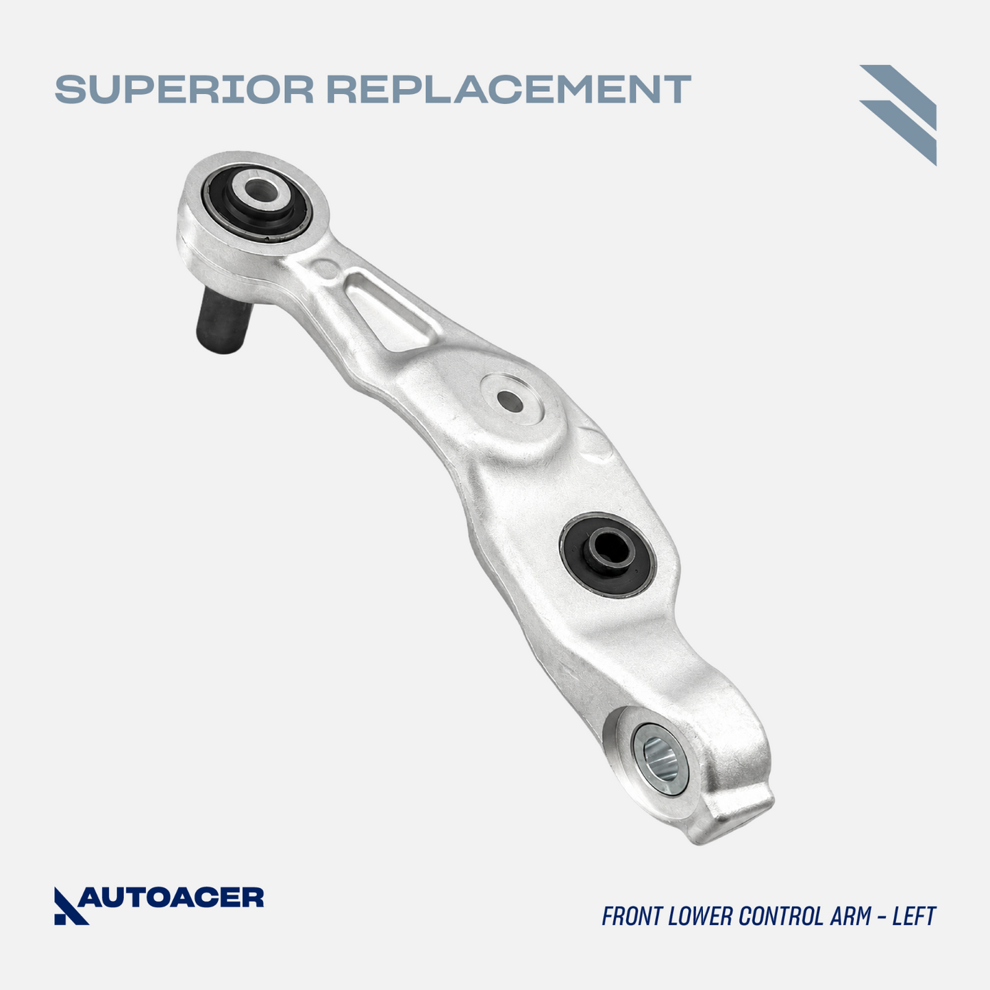 AUTOACER 2p Front Lower Suspension Control Arms for Lexus LS460 LS460L RWD 06-17