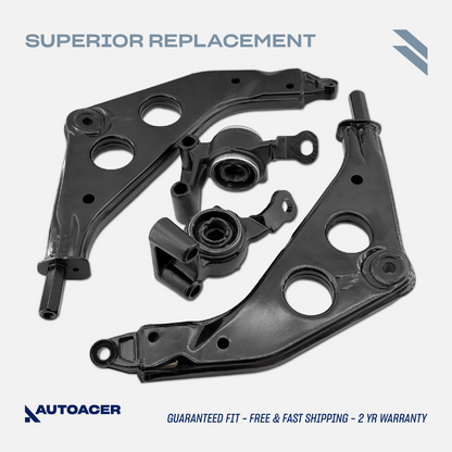 AUTOACER 4p Front Lower Suspension Arms & Bushes For Mini Cooper R50 R52 R53 01-