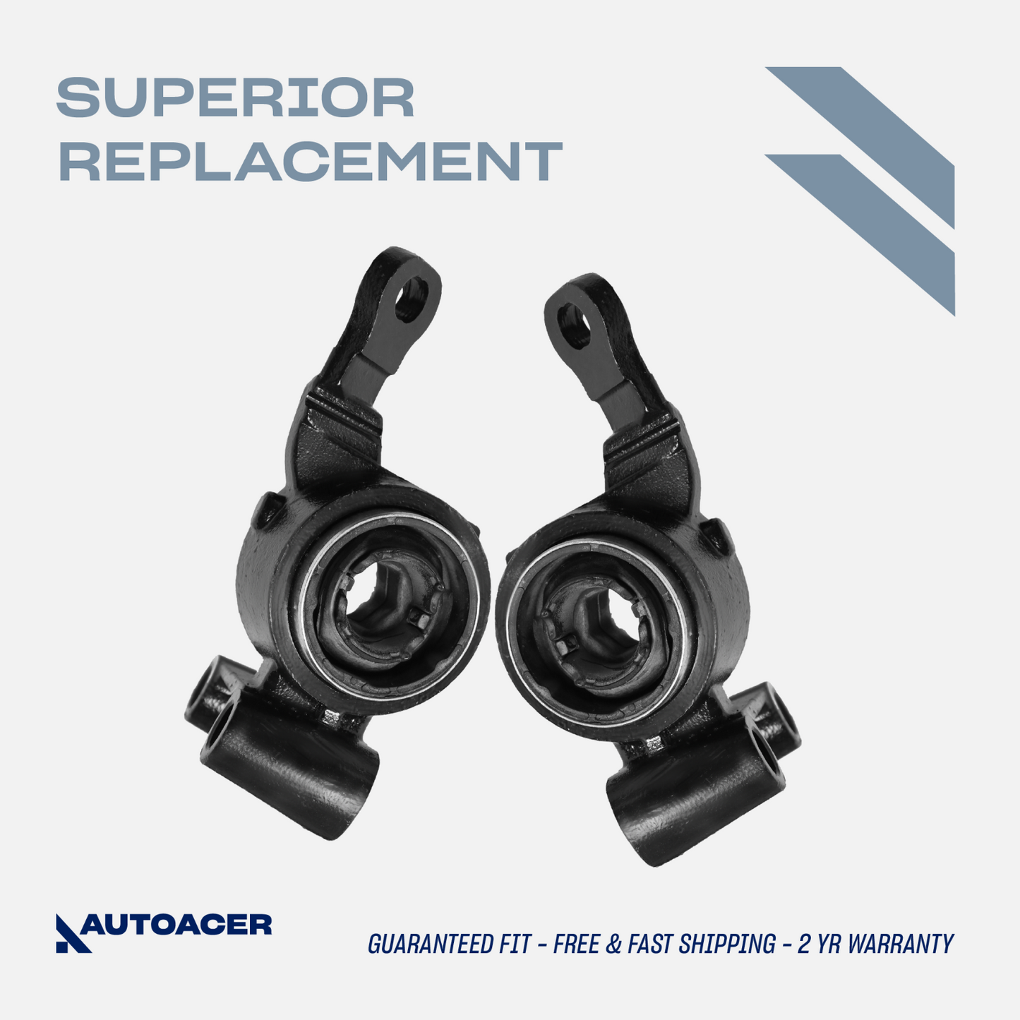 AUTOACER 4p Front Lower Suspension Arms & Bushes For Mini Cooper R50 R52 R53 01-