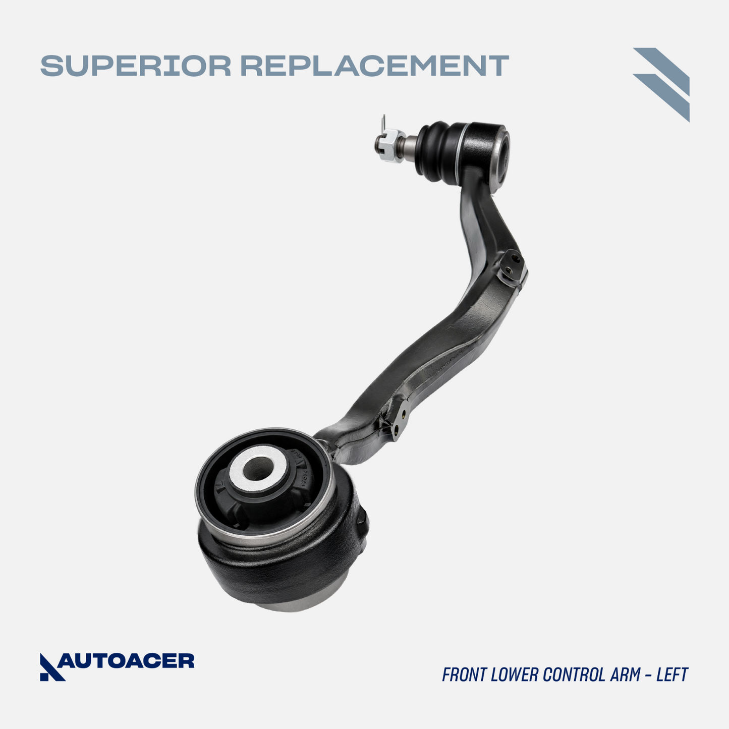 AUTOACER -2p Front Suspension Lower Control Arm Kit for Lexus LS460 /L RWD 06-17