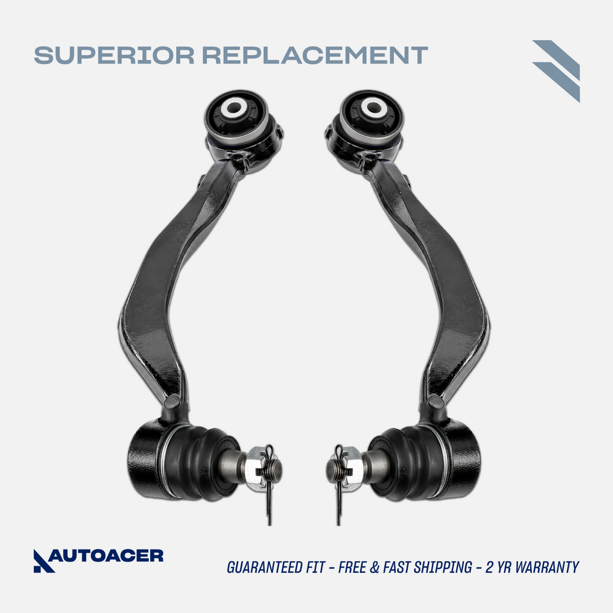 AUTOACER -2p Front Suspension Lower Control Arm Kit for Lexus LS460 /L RWD 06-17