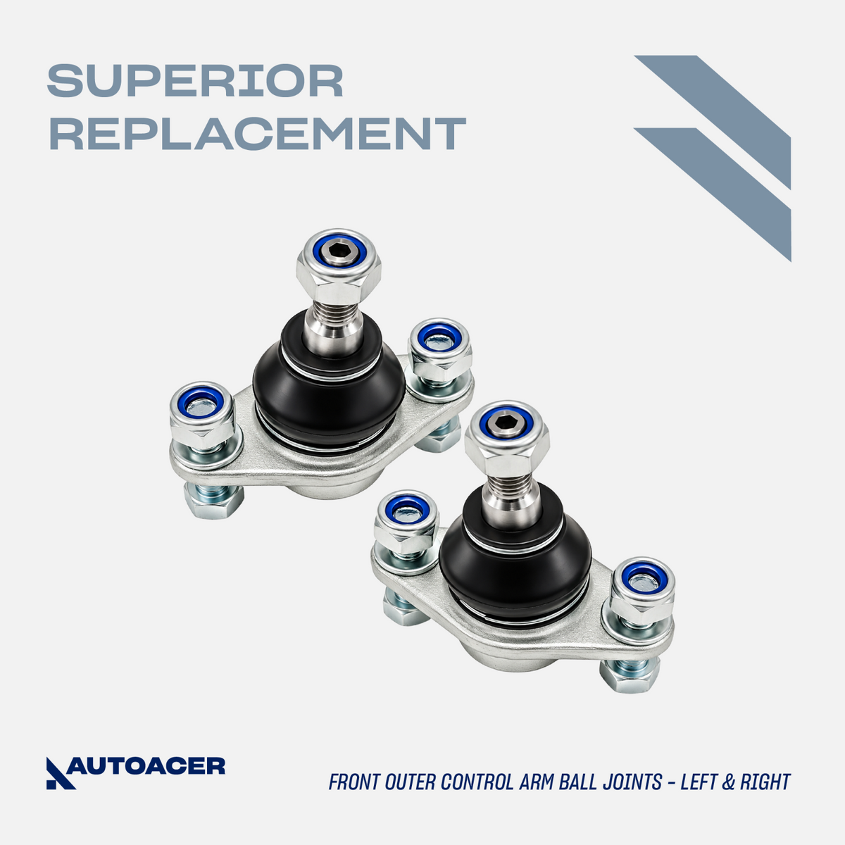 AUTOACER 10p Front Rear Control Arms Bushes Ball Joint Kit for MINI Cooper 01-08