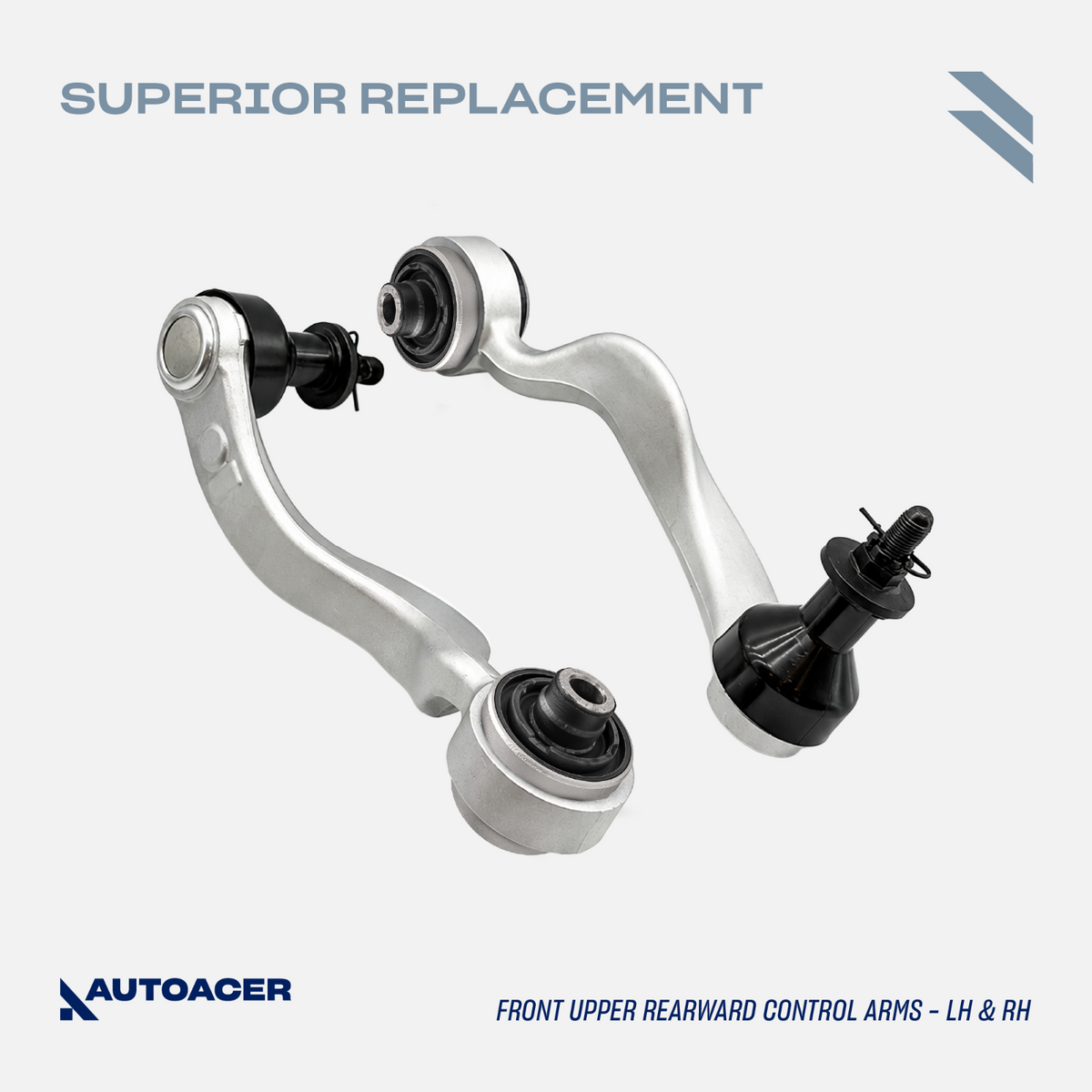 AUTOACER 10pc Front Control Arms & Anti Roll Bar Links Kit for Lexus LS460/L RWD