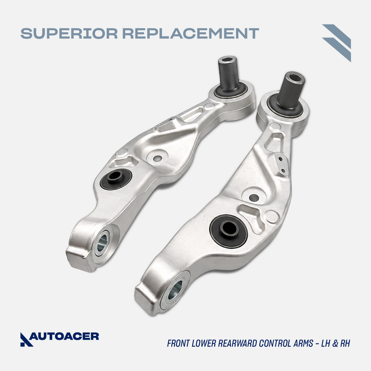 AUTOACER 10pc Front Control Arms & Anti Roll Bar Links Kit for Lexus LS460/L RWD