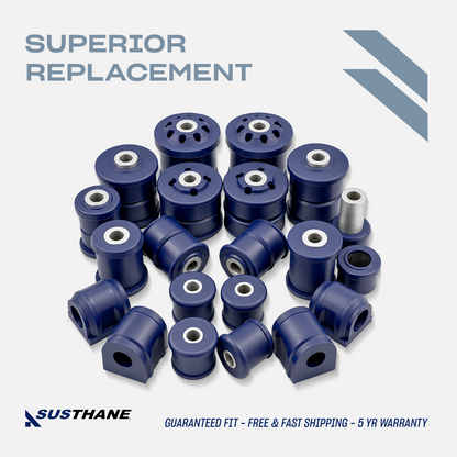 AUTOACER -20pc Poly Suspension Bushing Kit For Land Rover Discovery 3 4 RR Sport