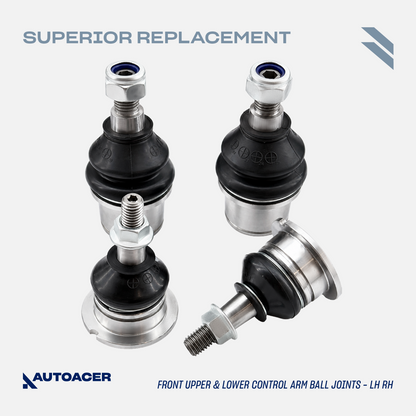 AUTOACER 28pc Front Rear Anti Roll/Arm Poly Bush Ball Joints Kit LR3 LR4 RRSport