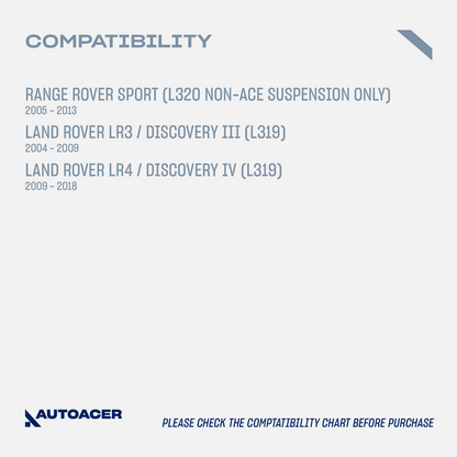 AUTOACER 28pc Front Rear Anti Roll/Arm Poly Bush Ball Joints Kit LR3 LR4 RRSport