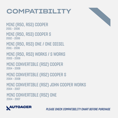 AUTOACER 8pc Front Lower Control Arms, Bushes & Ball Joint Kit For Mini Cooper S