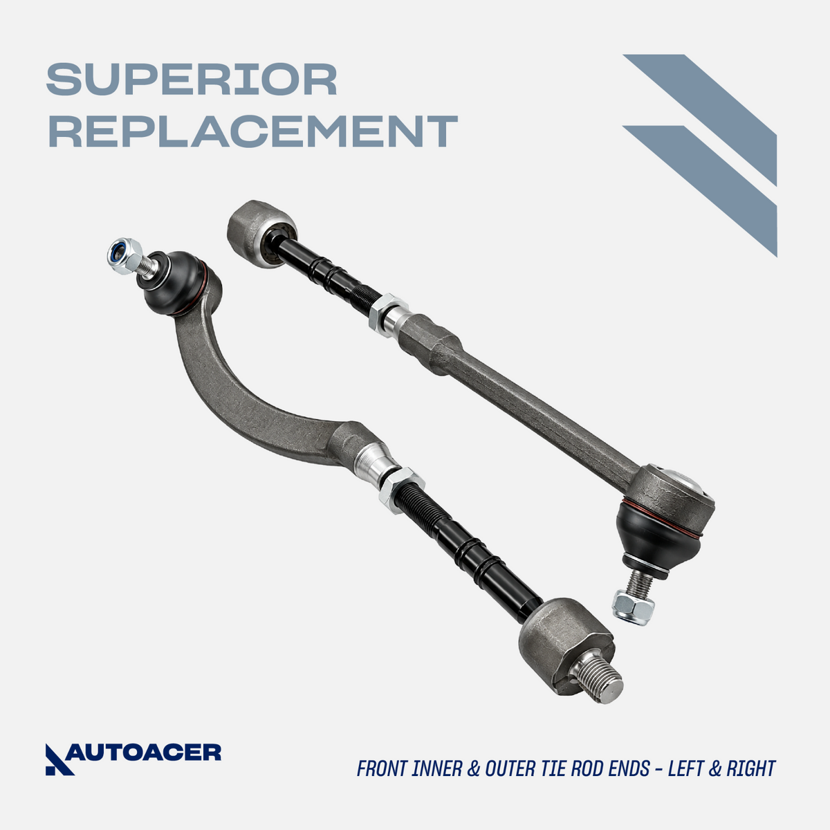 AUTOACER 10pc Front Susp Kit Bushes Ball Joints Tie Rods Links For Mini Cooper S