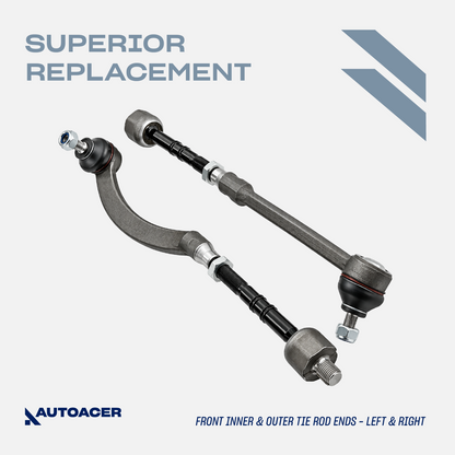AUTOACER 10pc Front Susp Kit Bushes Ball Joints Tie Rods Links For Mini Cooper S