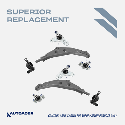 AUTOACER 10pc Front Susp Kit Bushes Ball Joints Tie Rods Links For Mini Cooper S