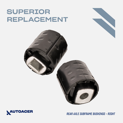 AUTOACER - 4pc Rear Axle Subframe Bushings /Mounts For BMW Series 5 (E60, E61) & Series 6 (E63, E64)