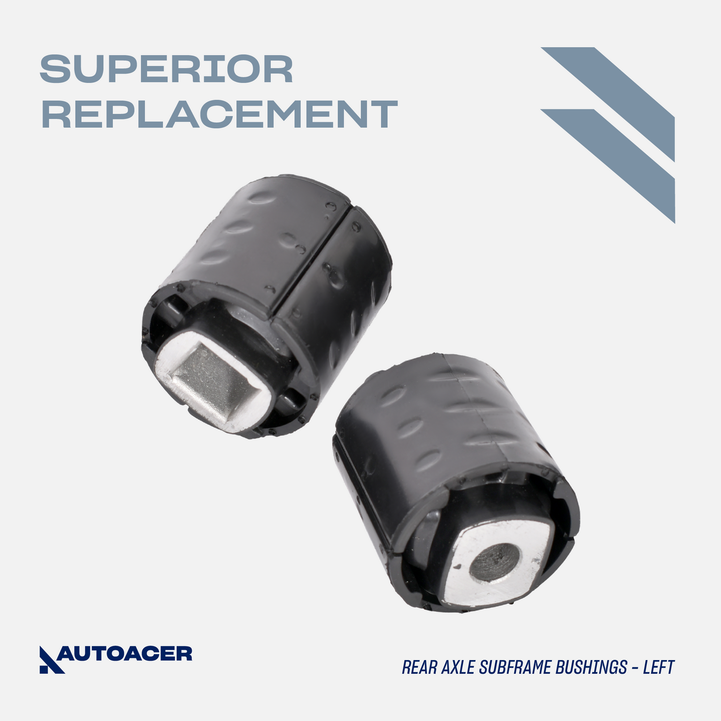 AUTOACER - 8pc Rear Axle Subframe Bushings & Bolts for BMW E60 E61 E63 E64 03-10