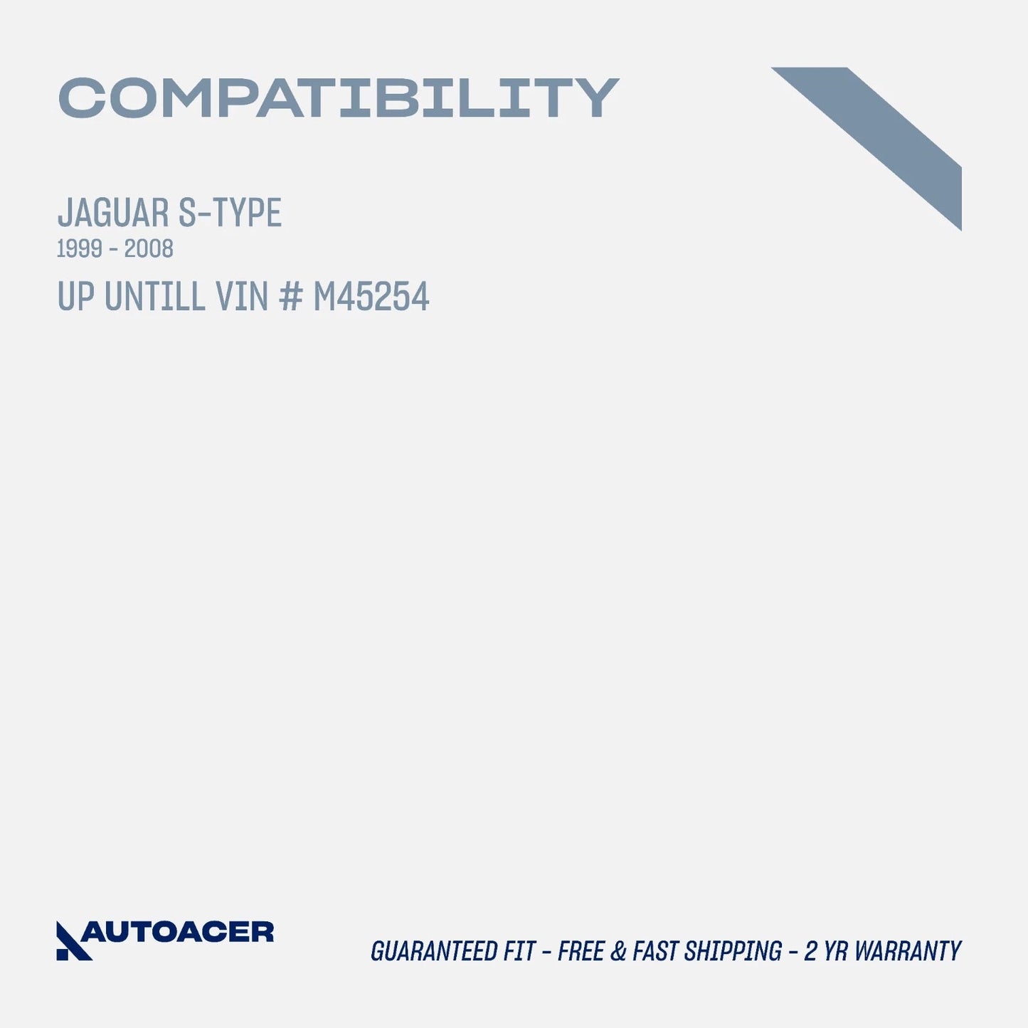 AUTOACER 6 piece Front Lower Control Arm Bushing Kit with 2 Insert Sleeves for Jaguar