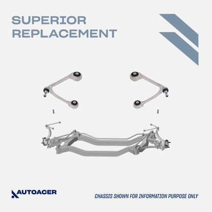 AUTOACER -2p Front Upper Control Arms Ball Joints Bushes For JAGUAR XJ XK S-TYPE