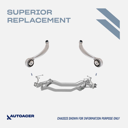AUTOACER - 2p Front Lower Control Arms Ball Joint Kit for JAGUAR S-Type XF XJ XK