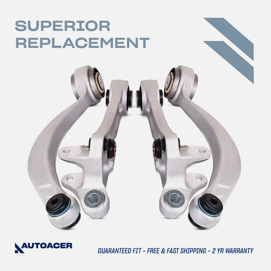 AUTOACER - 4p Front Lower Control Trailing Arms for JAGUAR SType XF XK XJ DAIMLER