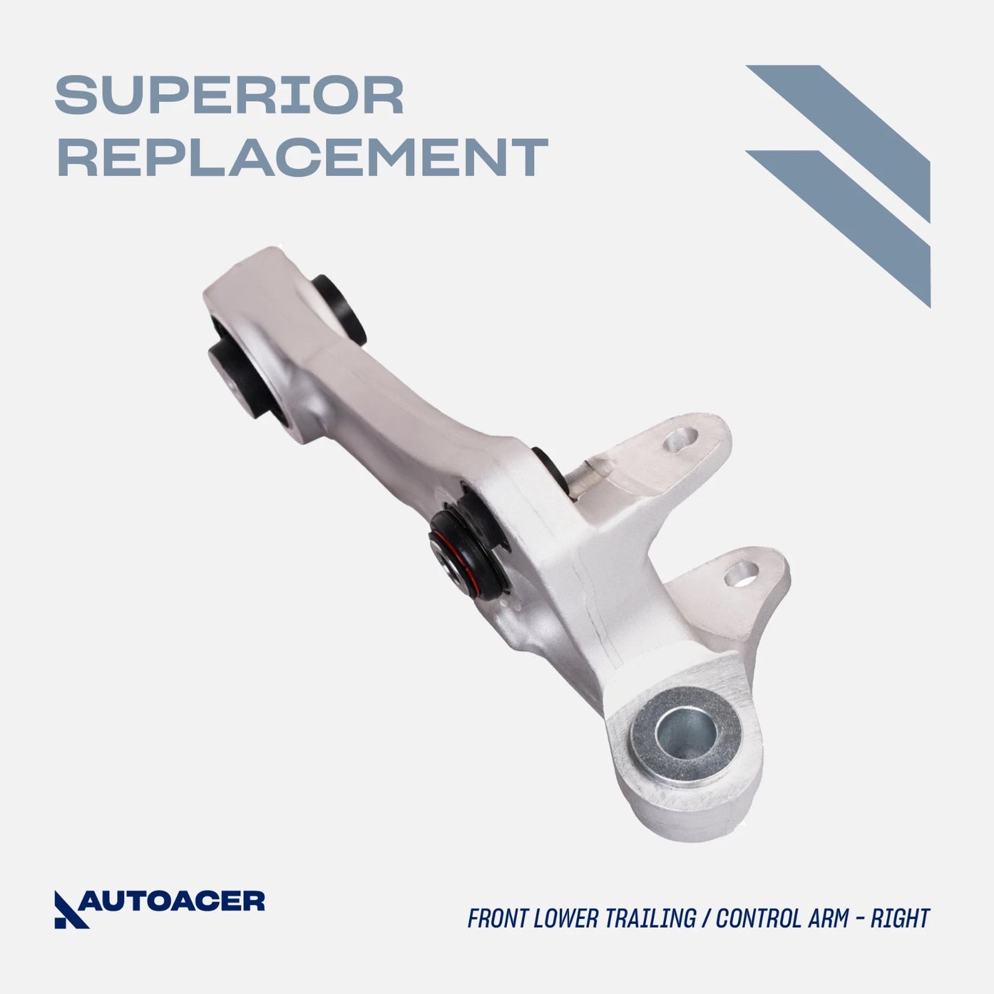 AUTOACER - 2p Front Lower Trailing Control Arm Kit for JAGUAR S-Type XF XJ XK Super Eight