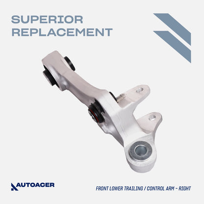 AUTOACER - 2p Front Lower Trailing Control Arm Kit for JAGUAR S-Type XF XJ XK Super Eight