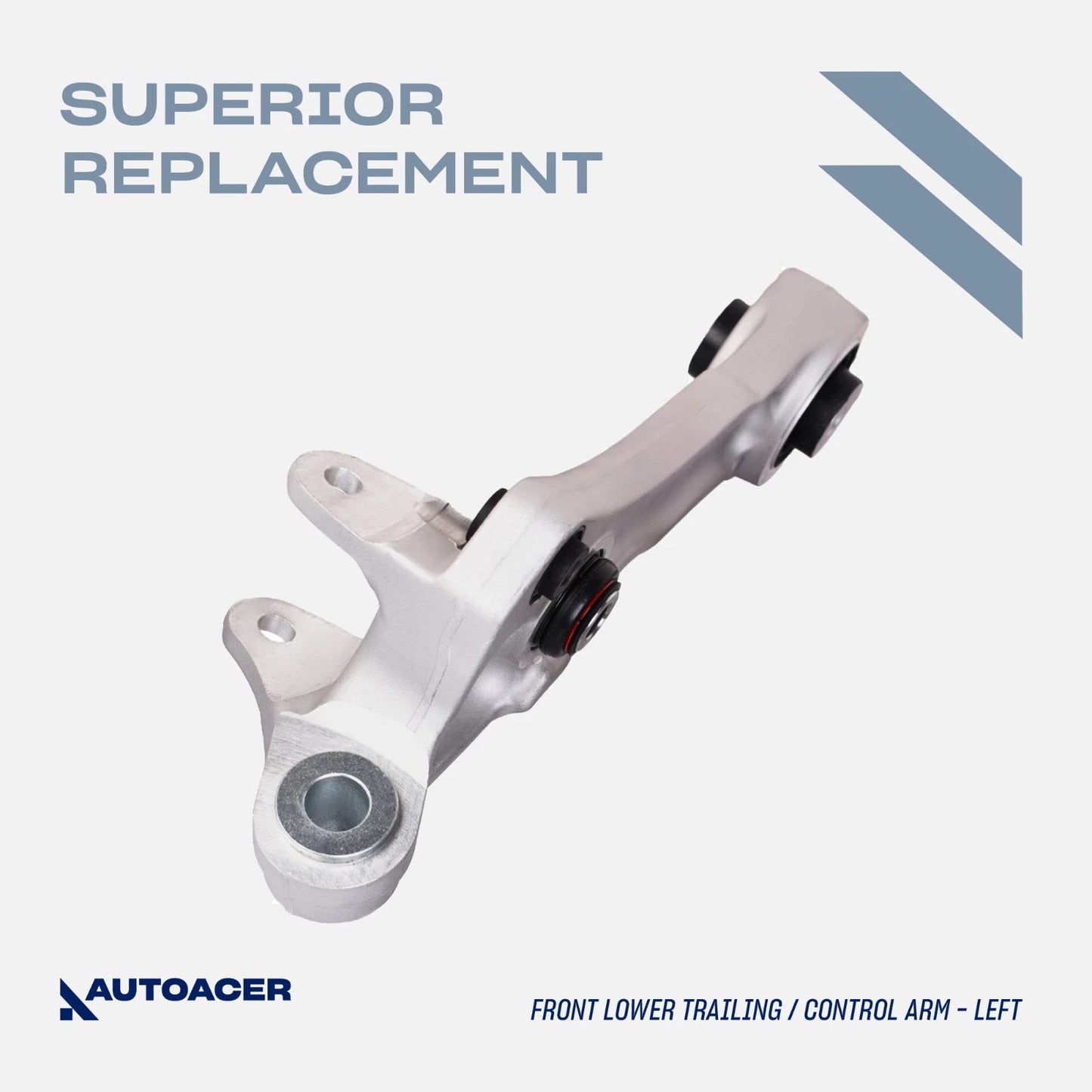 AUTOACER - 2p Front Lower Trailing Control Arm Kit for JAGUAR S-Type XF XJ XK Super Eight