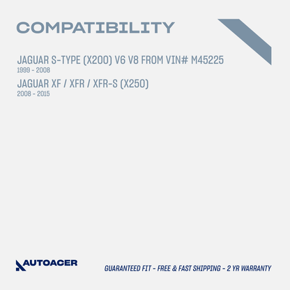 AUTOACER - 6p Front Upper Lower Control Trailing Arms for Jaguar S-Type V6 V8 XF