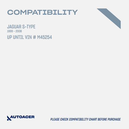 Rear Suspension Kit 14 piece - Control Arms with Ball Joints & Bushes, Hydra Bushings, Stabilizer Bar Links, Tie Rods & Strut Mount Assembly for Jaguar S-Type 1999-2008