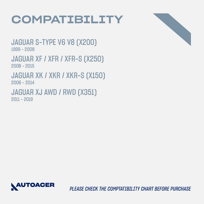 AUTOACER -10p Front Strut Mounts Boot Spring Seat Kit For Jaguar S-Type XF XK XJ