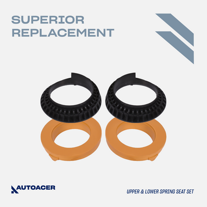 AUTOACER -10p Front Strut Mounts Boot Spring Seat Kit For Jaguar S-Type XF XK XJ