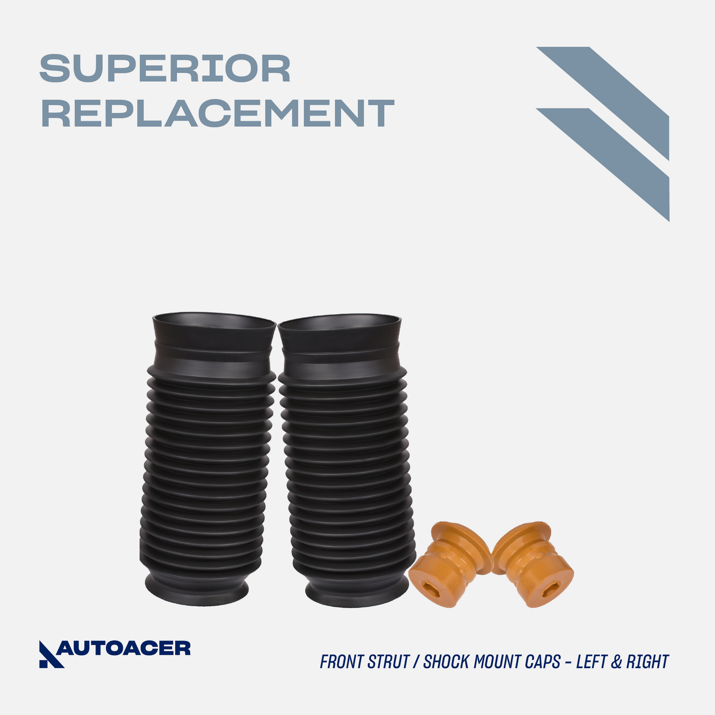 AUTOACER -20p Front & Rear Strut Mount Kit W/Boots Spring Seats For Jaguar SType