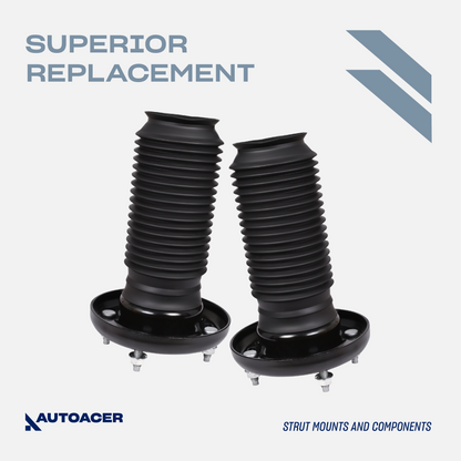 AUTOACER -20p Front & Rear Strut Mount Kit W/Boots Spring Seats For Jaguar SType