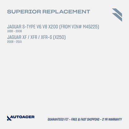 AUTOACER -16p Front Upper Lower Control /Trailing Arms & Strut Mounts for Jaguar