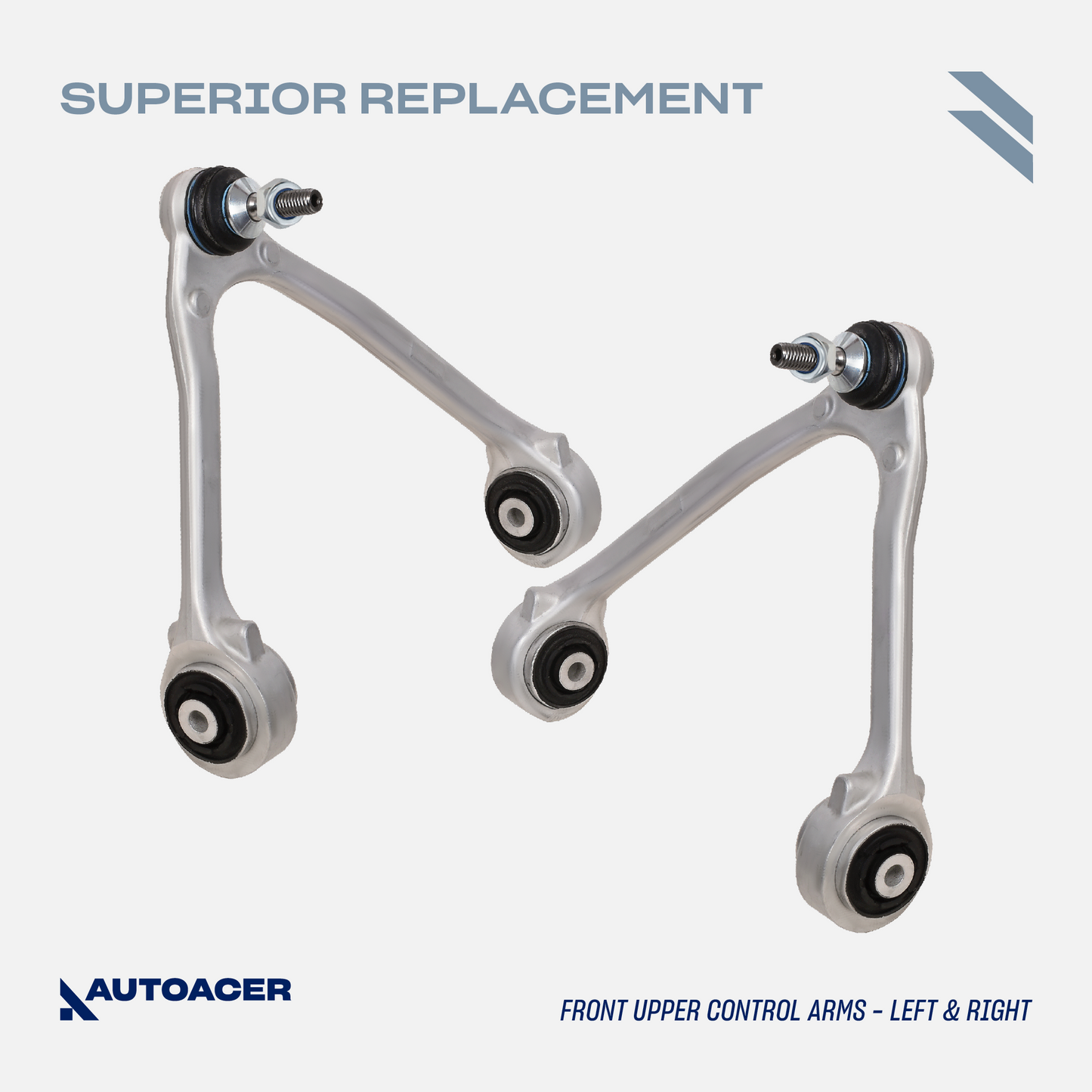 AUTOACER -16p Front Upper Lower Control /Trailing Arms & Strut Mounts for Jaguar
