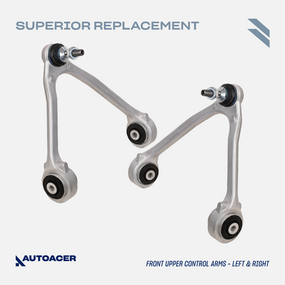 AUTOACER -16p Front Upper Lower Control /Trailing Arms & Strut Mounts for Jaguar