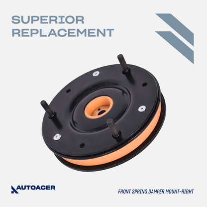 AUTOACER - 2pc Front Top Upper Spring Seat / Strut Mount Kit for Jaguar XK8 (X100), XKR (X100)