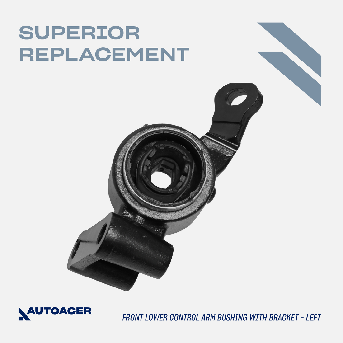 AUTOACER - 2p Front Lower Control Arm Bushings Brackets for MINI COOPER R50/52/53