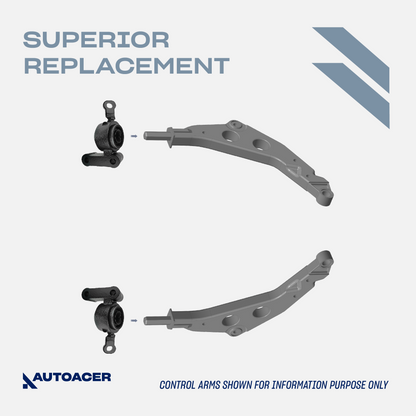 AUTOACER - 2p Front Lower Control Arm Bushings Brackets for MINI COOPER R50/52/53