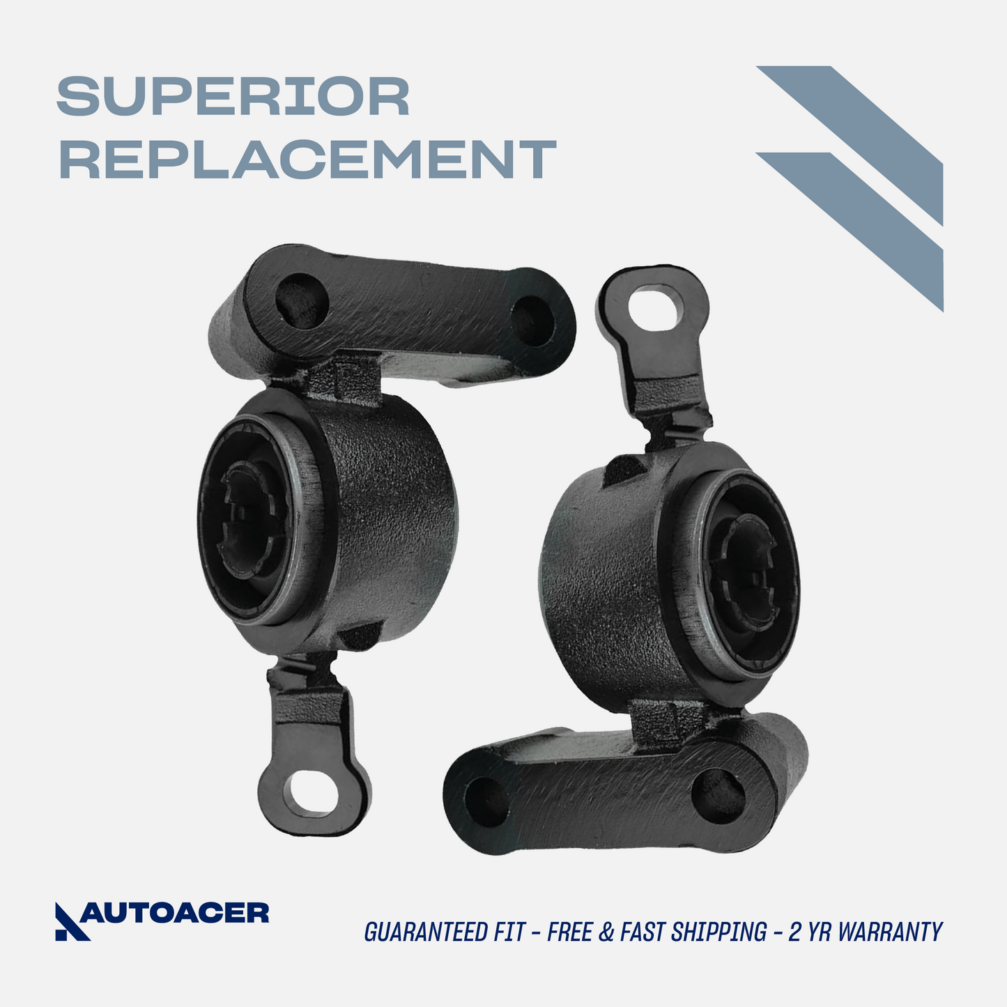 AUTOACER - 2p Front Lower Control Arm Bushings Brackets for MINI COOPER R50/52/53