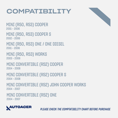 AUTOACER - 2pc Front Lower Control Arm Outer Ball Joints For MINI COOPER S 01-08