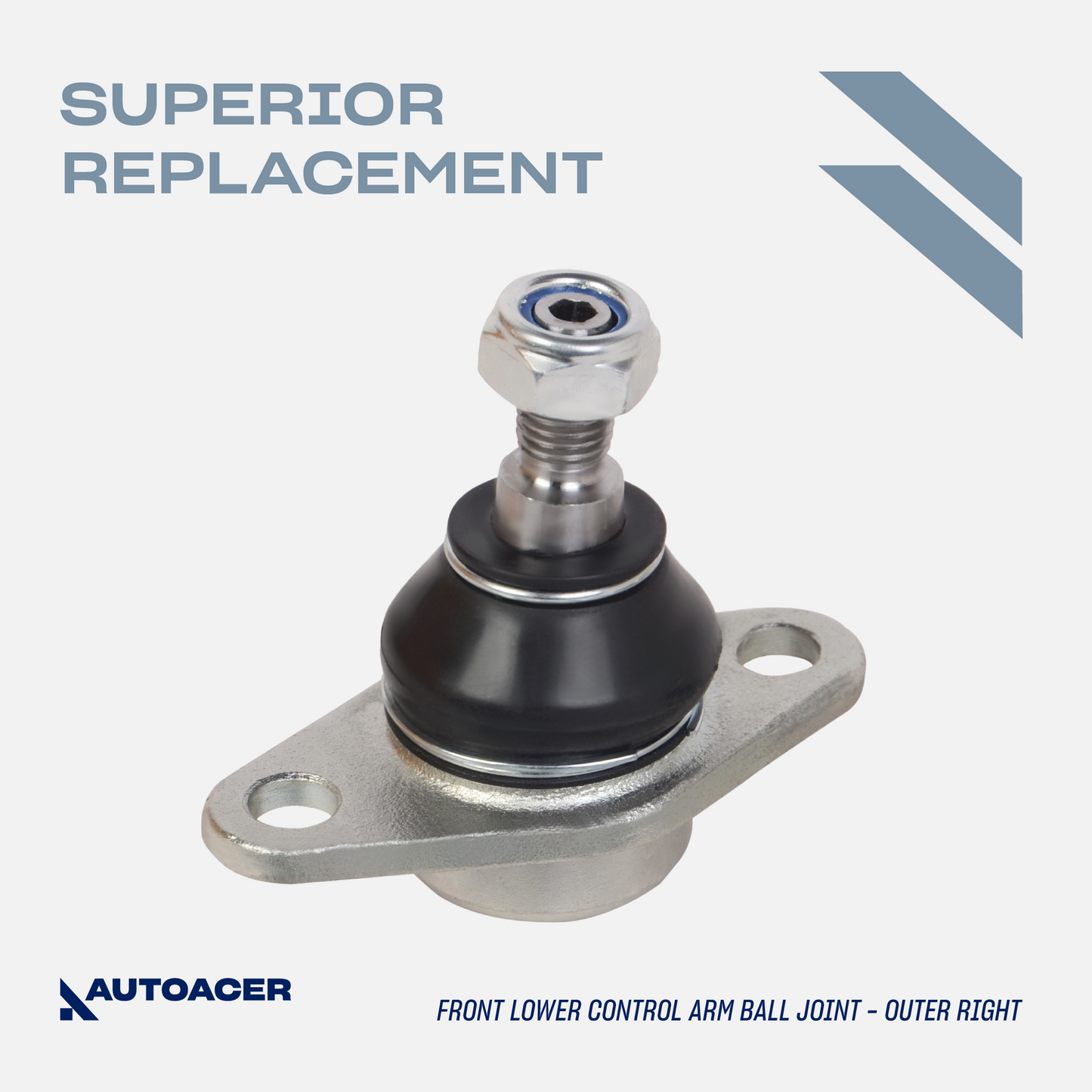 AUTOACER - 2pc Front Lower Control Arm Outer Ball Joints For MINI COOPER S 01-08