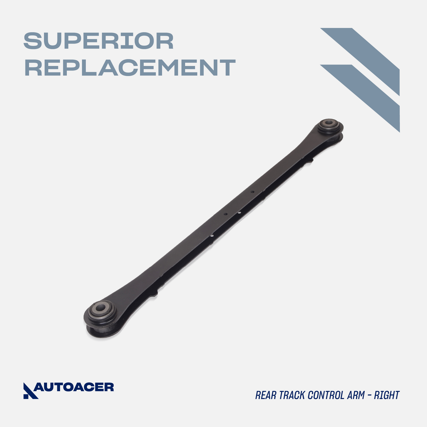 AUTOACER - 2pc Rear Upper / Lower Wishbone Control Arm Kit for MINI COOPER S, Convertible, Roadster (R50, R52, R53, R55, R56, R57, R58, R59, R60,