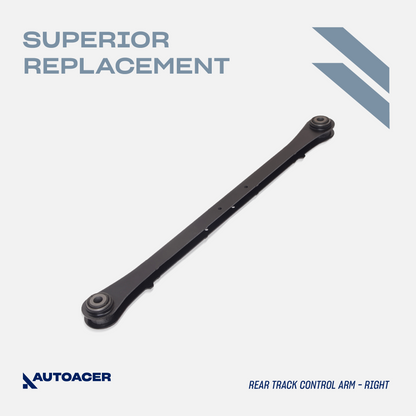 AUTOACER - 2pc Rear Upper / Lower Wishbone Control Arm Kit for MINI COOPER S, Convertible, Roadster (R50, R52, R53, R55, R56, R57, R58, R59, R60,